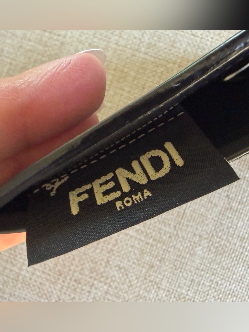 FENDI Bugs Monster Grey Asphalt Leather Palladium Eyes Bifold Men’s Wallet Box - Picture 11 of 15